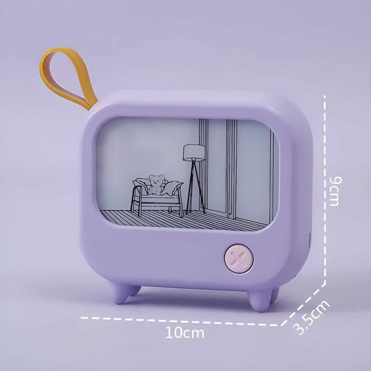 NostalTV™ — Mini Lámpara Retro Aesthetic